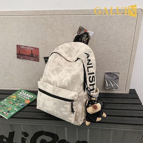 product_image_name-GALUIN-Simple, versatile, large-capacity laptop backpack, lightweight outdoor travel backpack - green-6