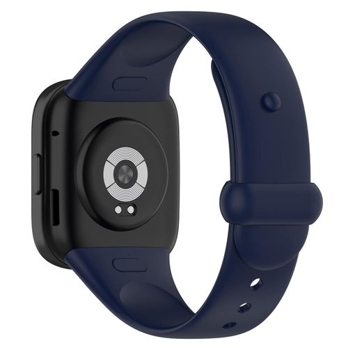 Generic For Redmi Watch 3 Nail Button Silicone Watch Band(Dark Blue) - image 2