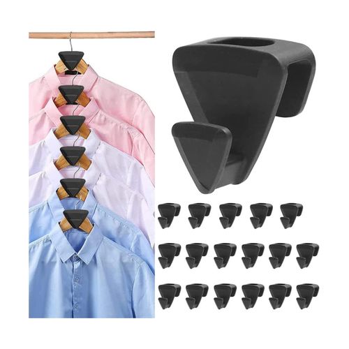 Triangles Mini Clothes Hanger Connector Hooks Heavy Duty Cascading