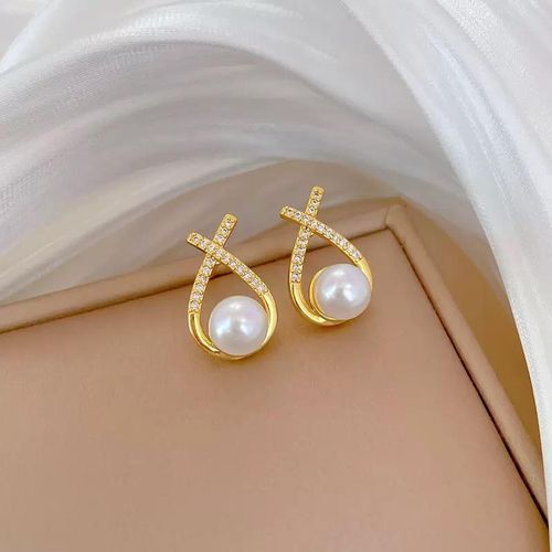Jewelry Fashion Light Luxury diamond stud set - image 3