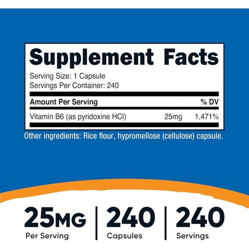 product_image_name-Nutricost-Vitamin B6 Pyridoxine HC1 25mg,-2