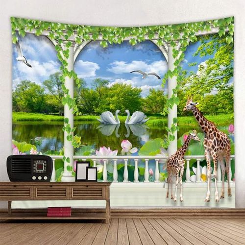 Giraffe tapestry online