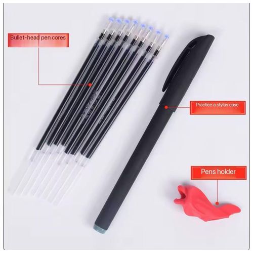 product_image_name-Generic-30 PCS KIDS CALLIGRAPHY MAGIC FADING PENS + PEN CASE & HOLDER-1