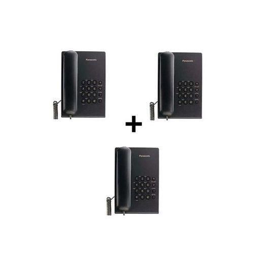 Generic Panasonic TS505 Corded Phone Without LCD(INTERCOM) - 3pcs