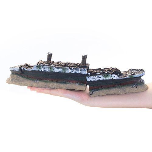 Generic Aquarium Fish Tank Resin Titanic Shipwreck Ornament Landscaping  Decor | Jumia Nigeria