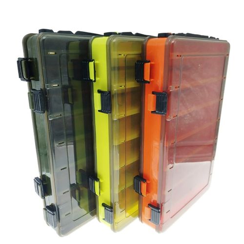 Generic Ocean Fishing Tackle Box Double Sided Portable