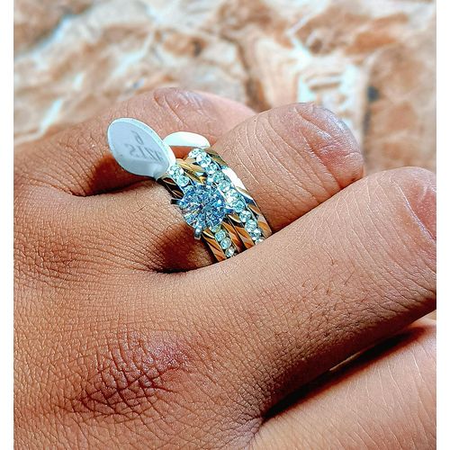 product_image_name-Fashion-Non Tarnish Solid Titanium Steel Wedding  Gold-1