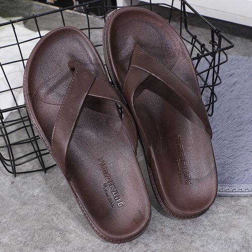 Fashion New Men's Slippers Beach Shoes Outdoor Flip Flops | Jumia Nigeria