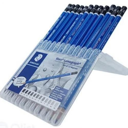 Generic Steadler Brilliant Fineliner HB Pencil 12 Pieces