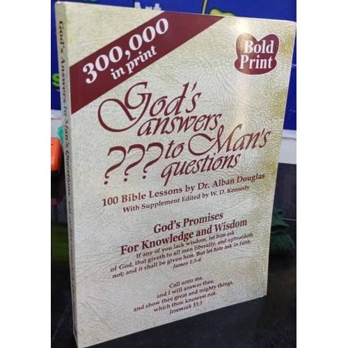 Gospel God's answers prayers to man questions
