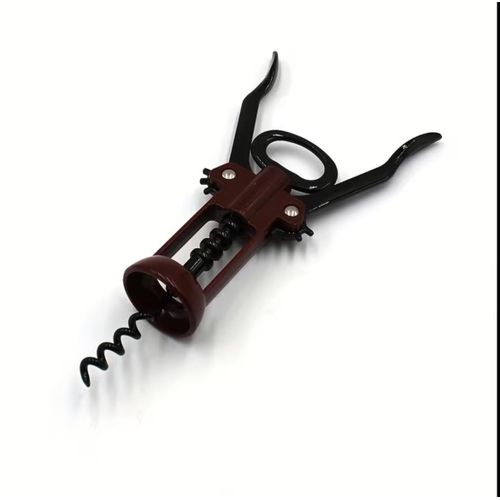 Generic CORKSCREW Wine Opener - Multifunctional Corkscrew for Effortless Wine & Beer Bottle Opening. ( SILVER ) - image 2