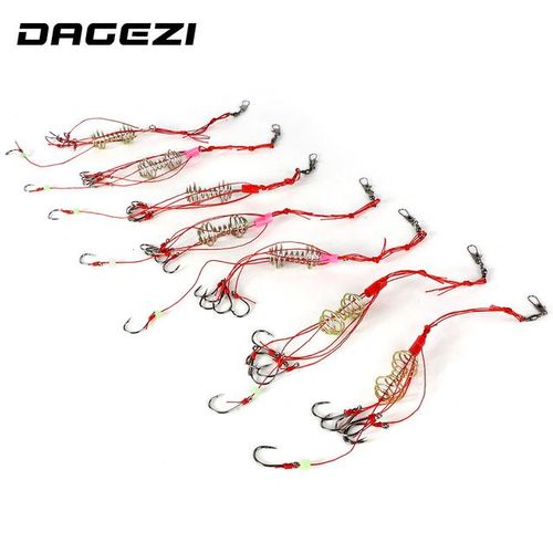 Generic Dagezi High Quality 2pcs/lot 7 Size Hook Fishing Tackle