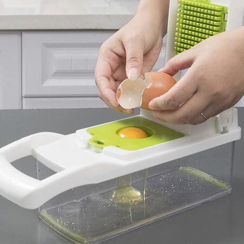 NEW 7 in 1 Multifunction Vegetable Cutter Food Slicer Dicer Nicer