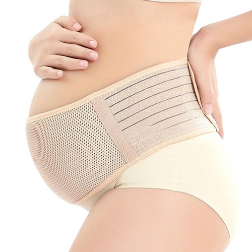 Generic Maternity Support Belt Breathable Pregnancy Belly Band Abdominal  Binder Adjustable Back/Pelvic Support- L