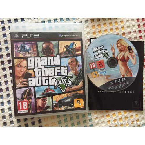 Grand Theft Auto V - GTA V - GTA 5 PS3 - Rockstar Games - GTA