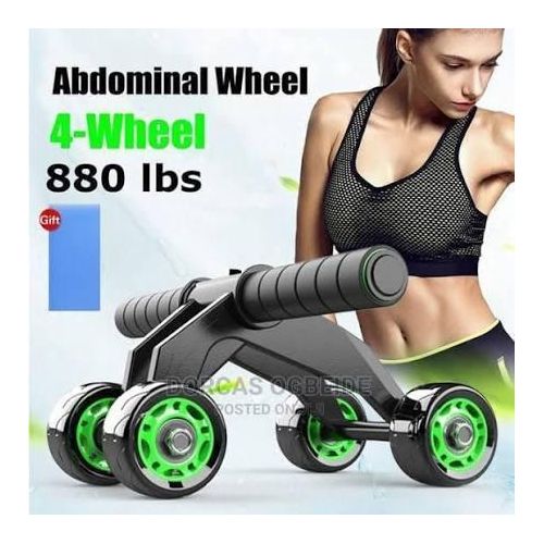 Generic  4-wheel ab roller with stability