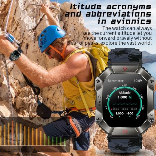 product_image_name-Generic-Smartwatches Men Sports Fitness Tracker Ip67 Waterproof AI Voice Smart Watch 2024-3