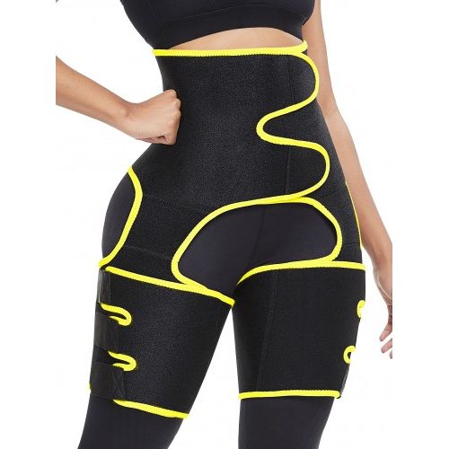 product_image_name-Fashion-CARDI B BUTTS AND HIPS ENHANCEMENT PLUS WAISTRIMMER(yellow And Black)-7