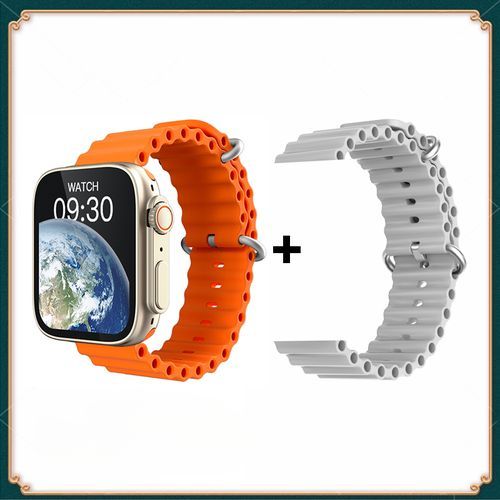 product_image_name-Generic-2.2inch Smart Watch Ultra NFC GPS Compass Flashlight Temperature Game Smartwatch 2024 Men Sport Watches For Apple Android-1