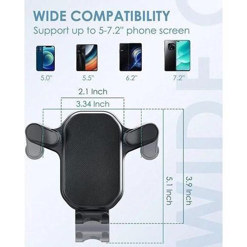 Generic Air Vent Car Phone Holder – Adjustable Mount, Secure Grip, Hands-Free Driving - image 4