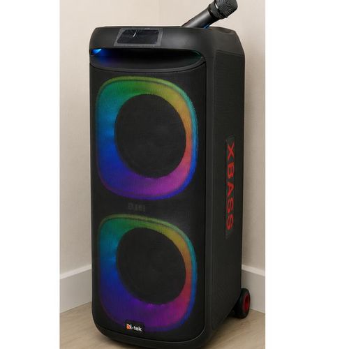 Ntek XBOOM  BLUETOOTH PORTABLE PARTY SPEAKER WITH EXCITING LIGHTS NX830S - image 2