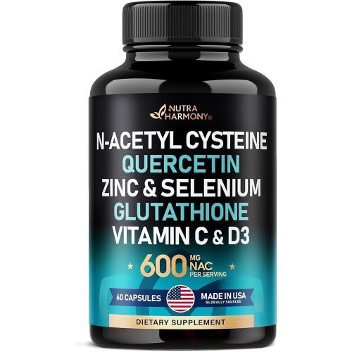 how long will it take for glutathione to work NUTRA HARMONY N-ACETYL CYSTEINE QUERCETIN ZINC & SELENIUM