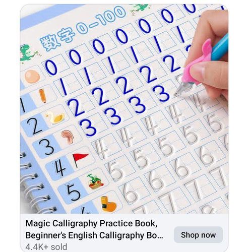 product_image_name-Generic-4 in 1 kids Handwriting practice books -3