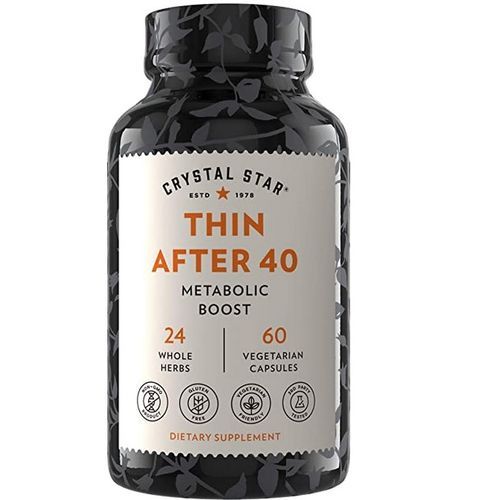 Crystal Star Thin After 40 60 Capsules Kickstart Your Metabolism, Burn