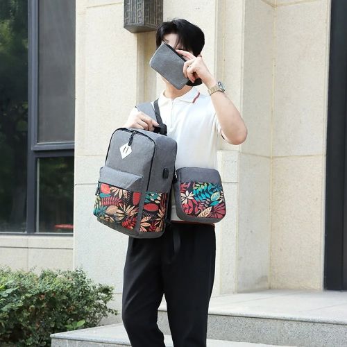 Generic Fashion 3 piece Backpack Set Laptop Bag Shoulder Bag Wallet Jumia Nigeria