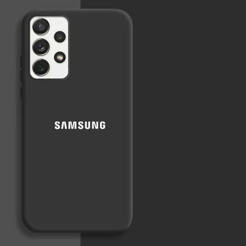 product_image_name-Samsung-Galaxy A52 Silicone Back Case - Black-2