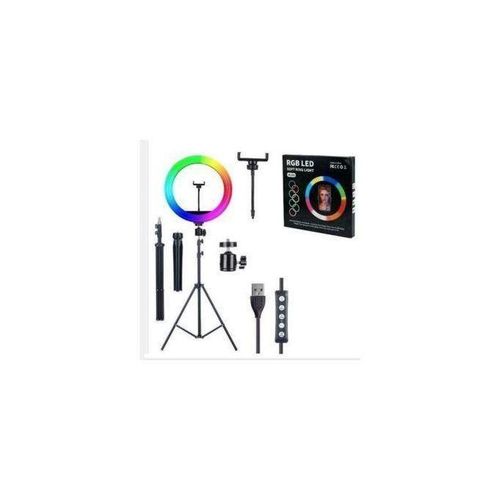 Generic Light 12"inch Dimmable RGB LED Selfie Ring-Light With Tripod Stand