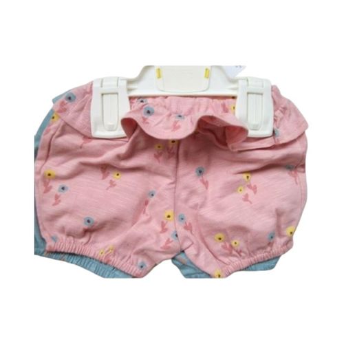 M S 3 Pairs Baby Girl Bubble Shorts - image 2