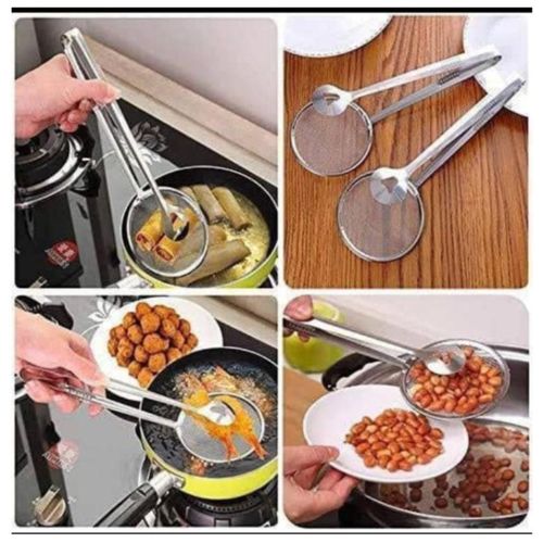 Generic STAINLESS STEEL FOOD PICKER AND STRAINER - image 3