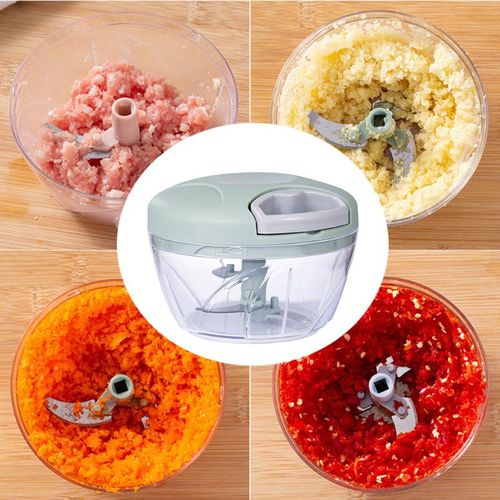 Manual Food Chopper Hand Pull Mincer Blender Mixer Food Processor