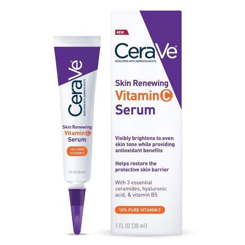 product_image_name-Cerave-10% Pure Vitamin C Skin Renewing Vitamin C Serum - 1 Fl Oz.-1