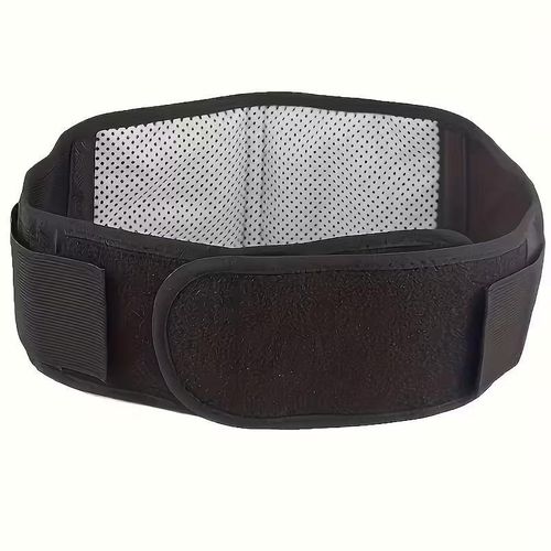 product_image_name-Generic-Adjustable Relaxation Lumbar Support Belt - Comfort Back Brace with Heating Function, Suitable for Sports and Body Care-3