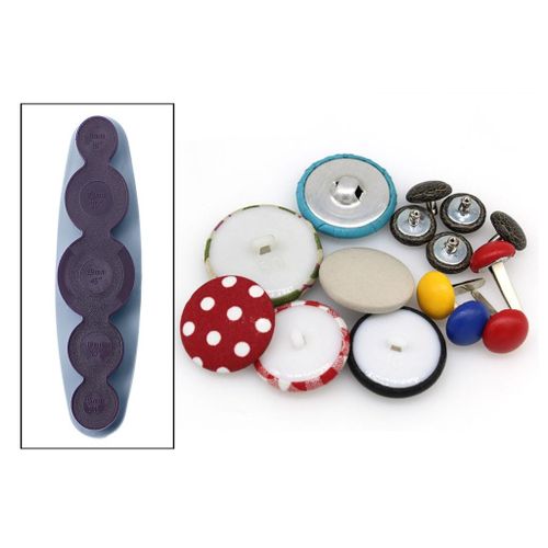Generic Button Cover Tool - Make Your Own Covered Buttons Sewing