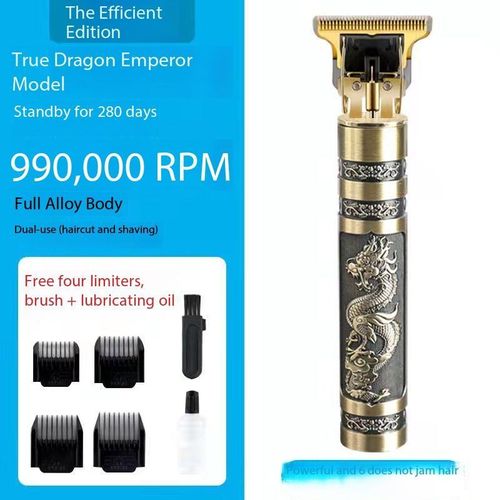 Generic Rechargeable Metal Simple Style Hair Clippers - image 4