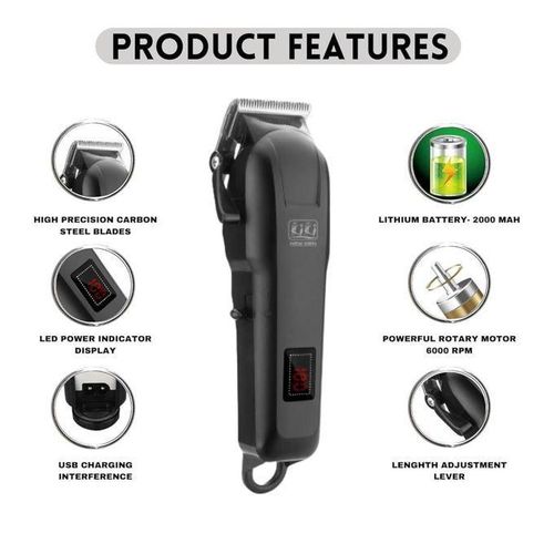 Generic Kiki New Gain Rechargeable Hair Clipper NG-777