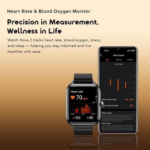Oraimo Watch Nova 2 2.01'' AMOLED screen Smart Watch - image 5