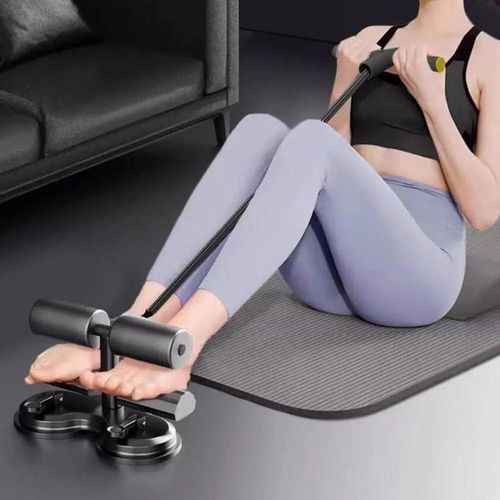 Generic sit up bar with rope latest model with triple suction for exercise pull up bar - image 2
