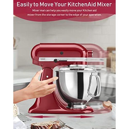 Mixer Slider Mat, KitchenAid Stand Mixer Mover, Appliance Slider with  KitchenAid 4.5-5 Qt Tilt-Head Stand Mixer, Appliance Glide Mats, Mixer  Sliding Mat, Kitchen Appliance Sliding Tray 