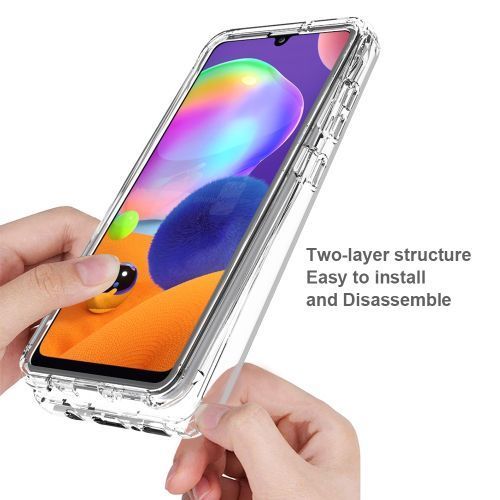 product_image_name-Samsung-Galaxy A31 Transparent Front And Back Protective Case-3