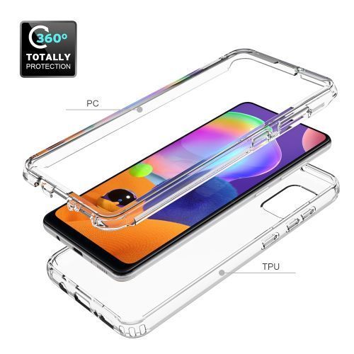 product_image_name-Samsung-Galaxy A31 Transparent Front And Back Protective Case-4