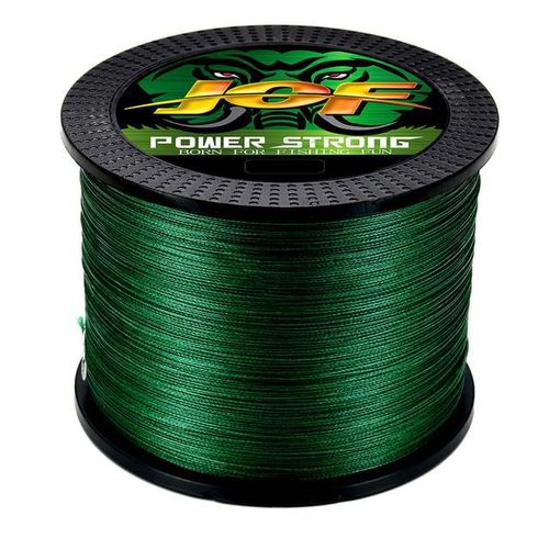 Generic Jof 12 Strands Multifilament Fishing Line 10000m 500m 1000m  Japanese Pe Abrasion Resistance Braided Cord Sea Saltwater Tackle