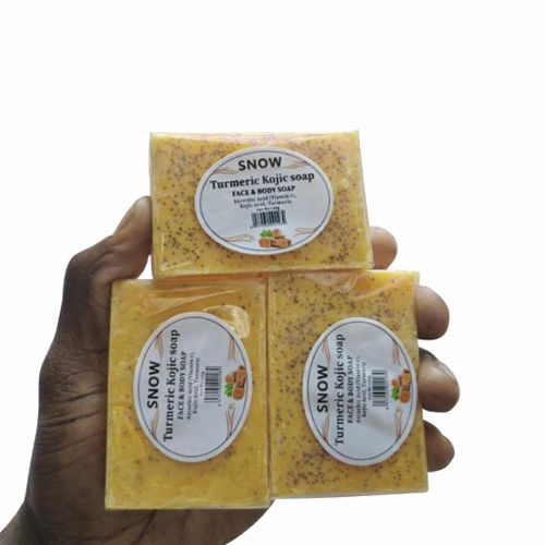 product_image_name-Generic-Snow Tumeric Kojic soap face and body -3pcs-1