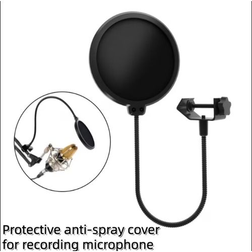 Generic Double-Layer Sound Filter for Microphone Recording - Ideal for Professional Microphone Additions, Featuring Outstanding Flexibility And a Windproof Mesh Cover. - image 4
