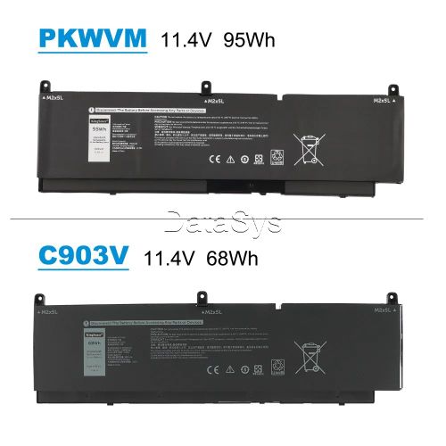 DELL Precision 7750 Series Laptop Battery 95Wh PKWVM - image 2