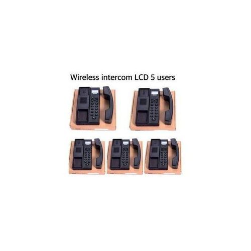 Telekom Wireless Intercom LCD 5 Set