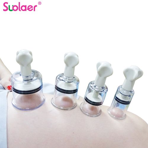 Multi Twist Cupping Easy Body Enlarger Cups Plastic Suction Pieces